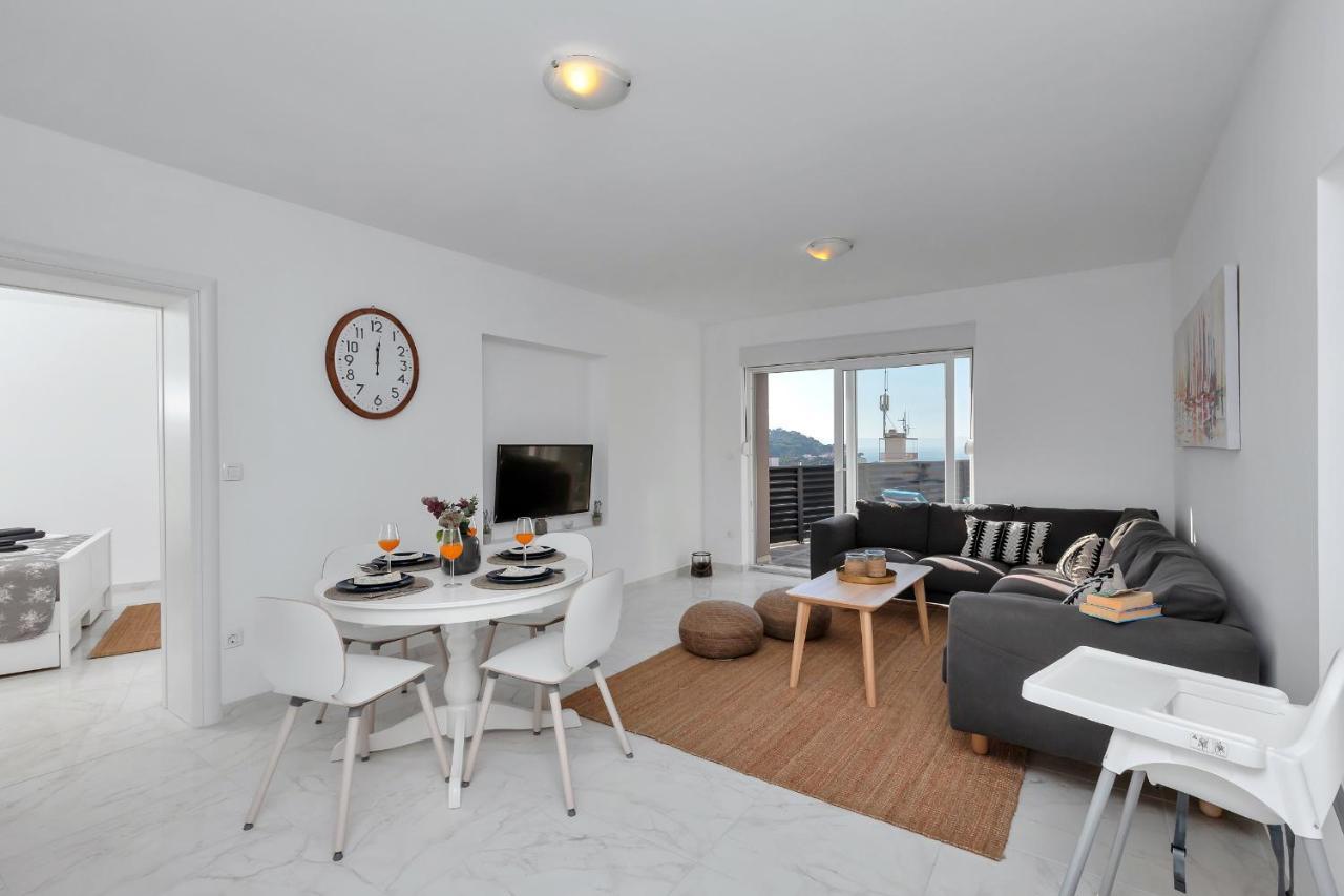 Apartment Lotte With Private Pool In The City Center! 마카르스카 외부 사진