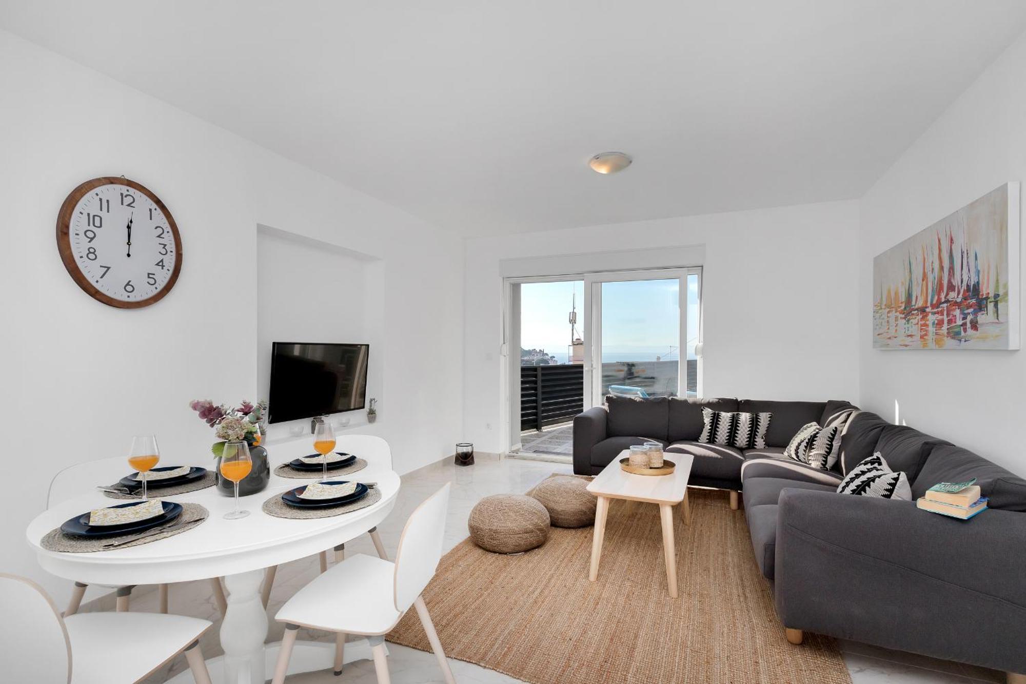 Apartment Lotte With Private Pool In The City Center! 마카르스카 객실 사진