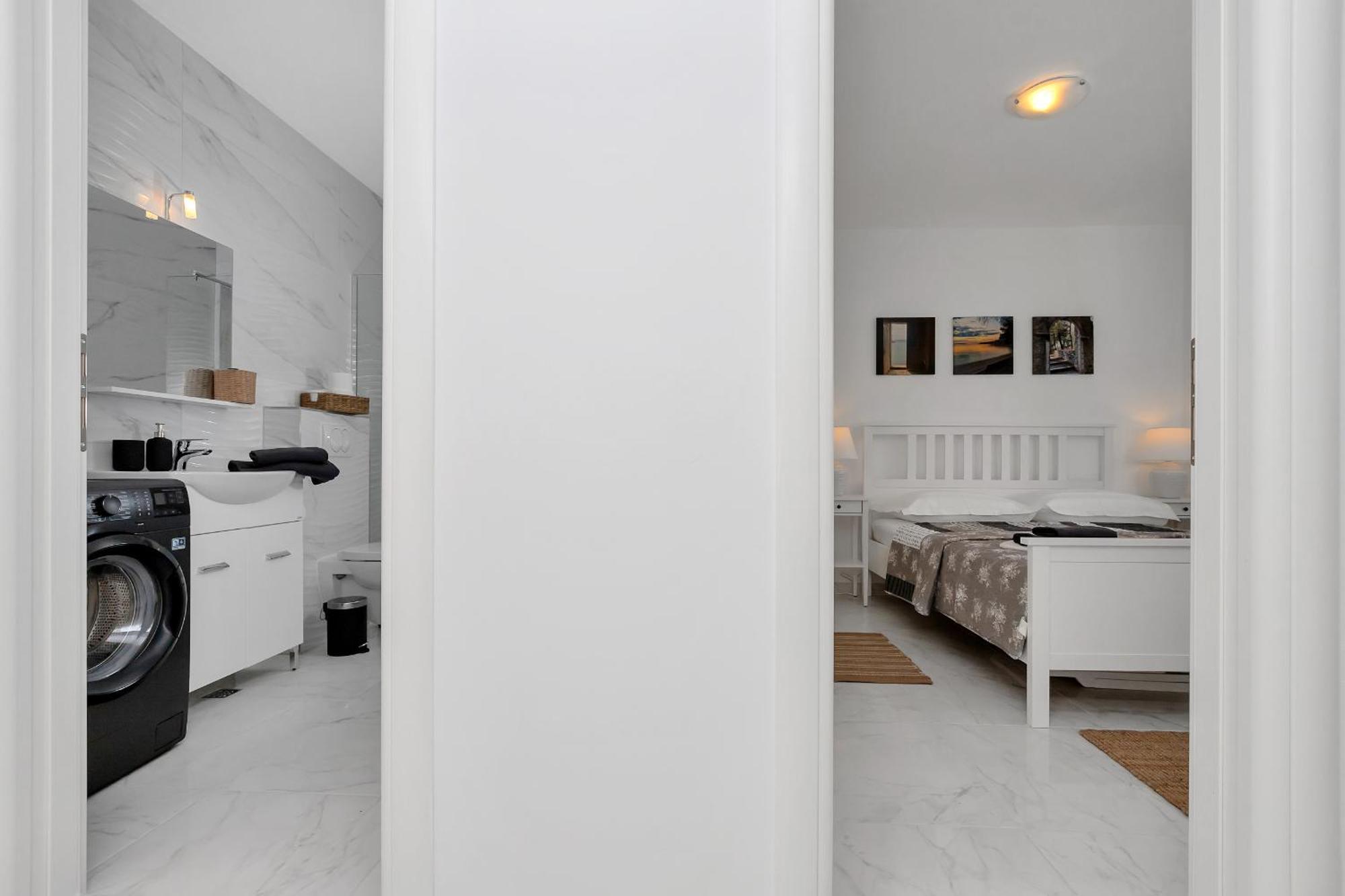 Apartment Lotte With Private Pool In The City Center! 마카르스카 객실 사진