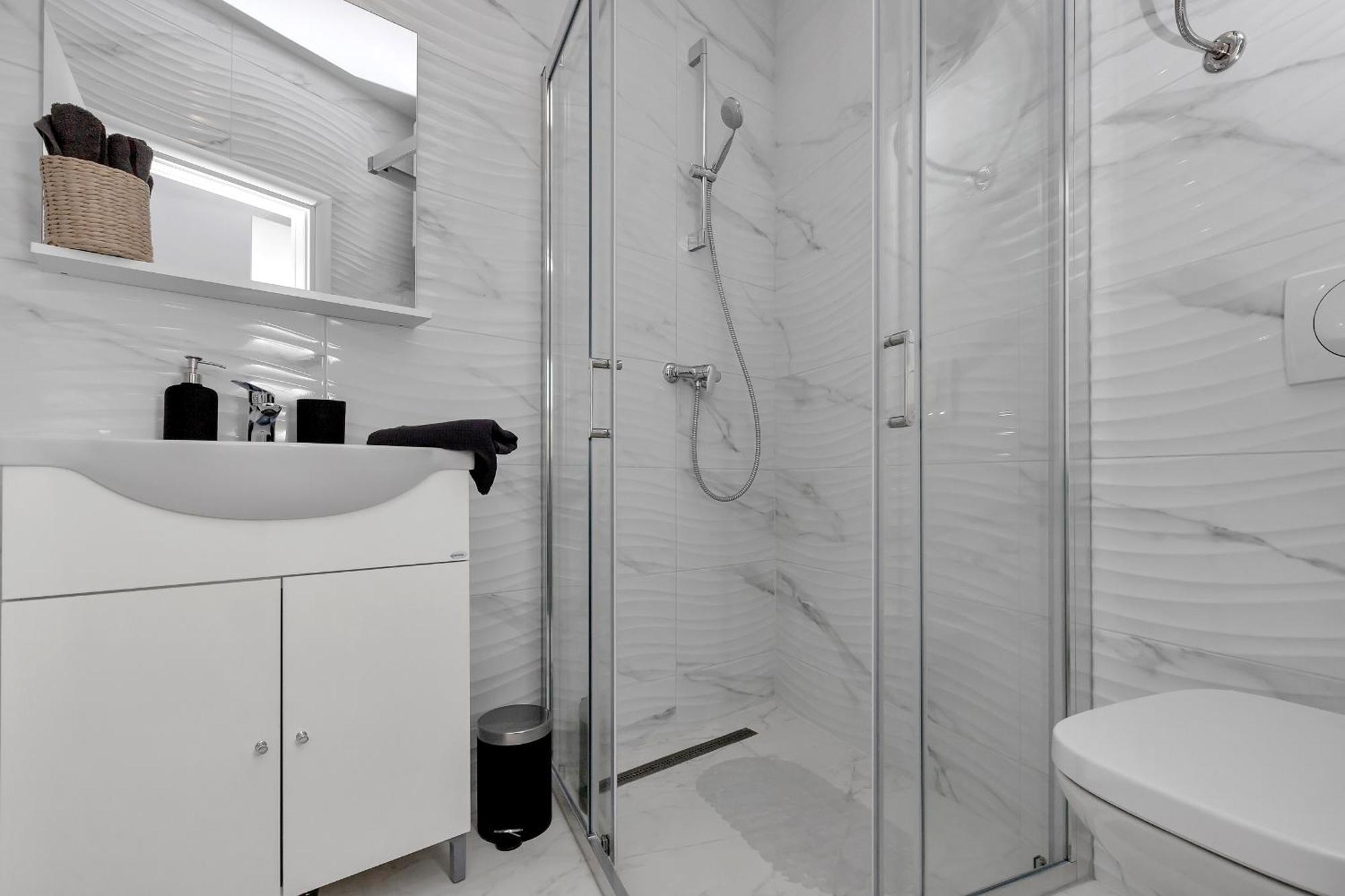 Apartment Lotte With Private Pool In The City Center! 마카르스카 객실 사진